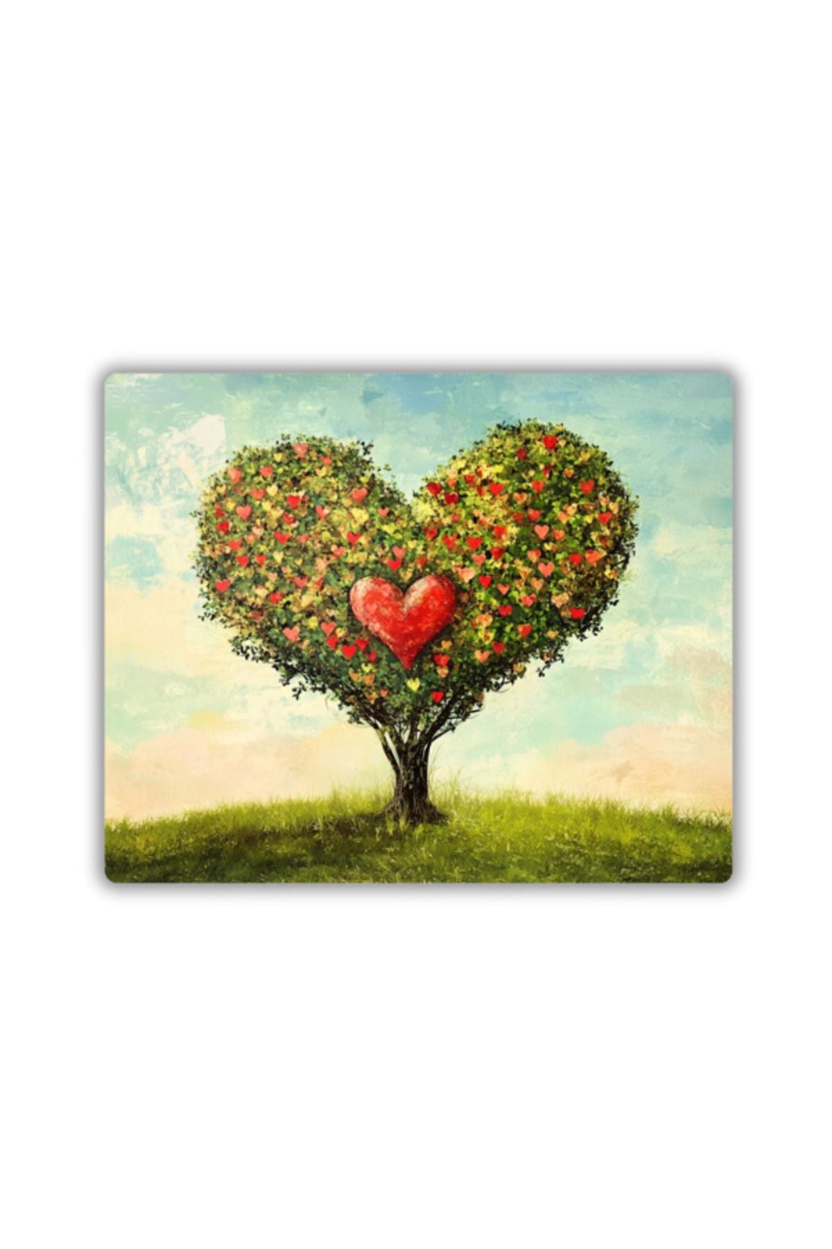 Kalpli Ağaç Temalı Mouse pAD 18x22 cm