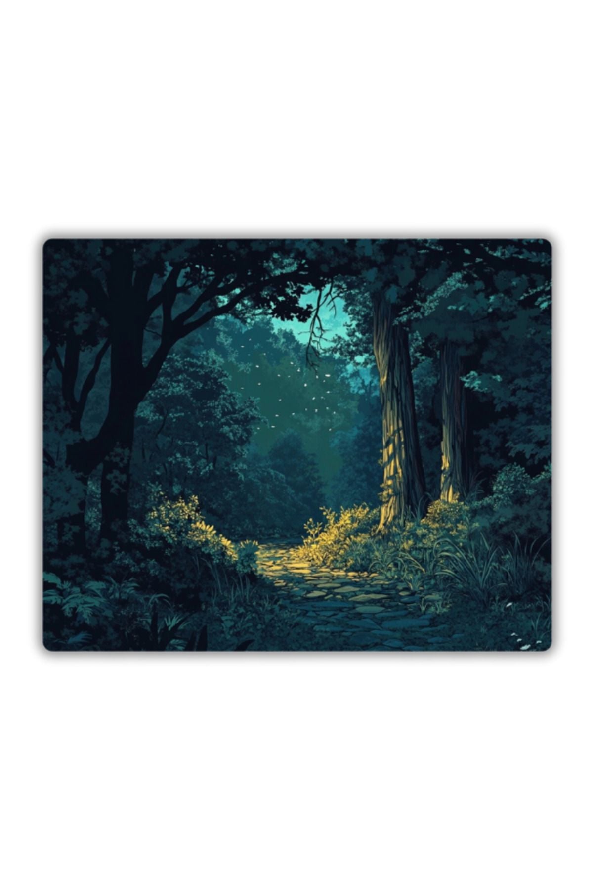 Orman Baskılı Mouse Pad 22x18 cm