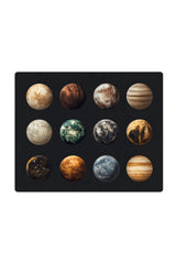 Gezegenler Baskılı Mouse Pad 18x22 cm