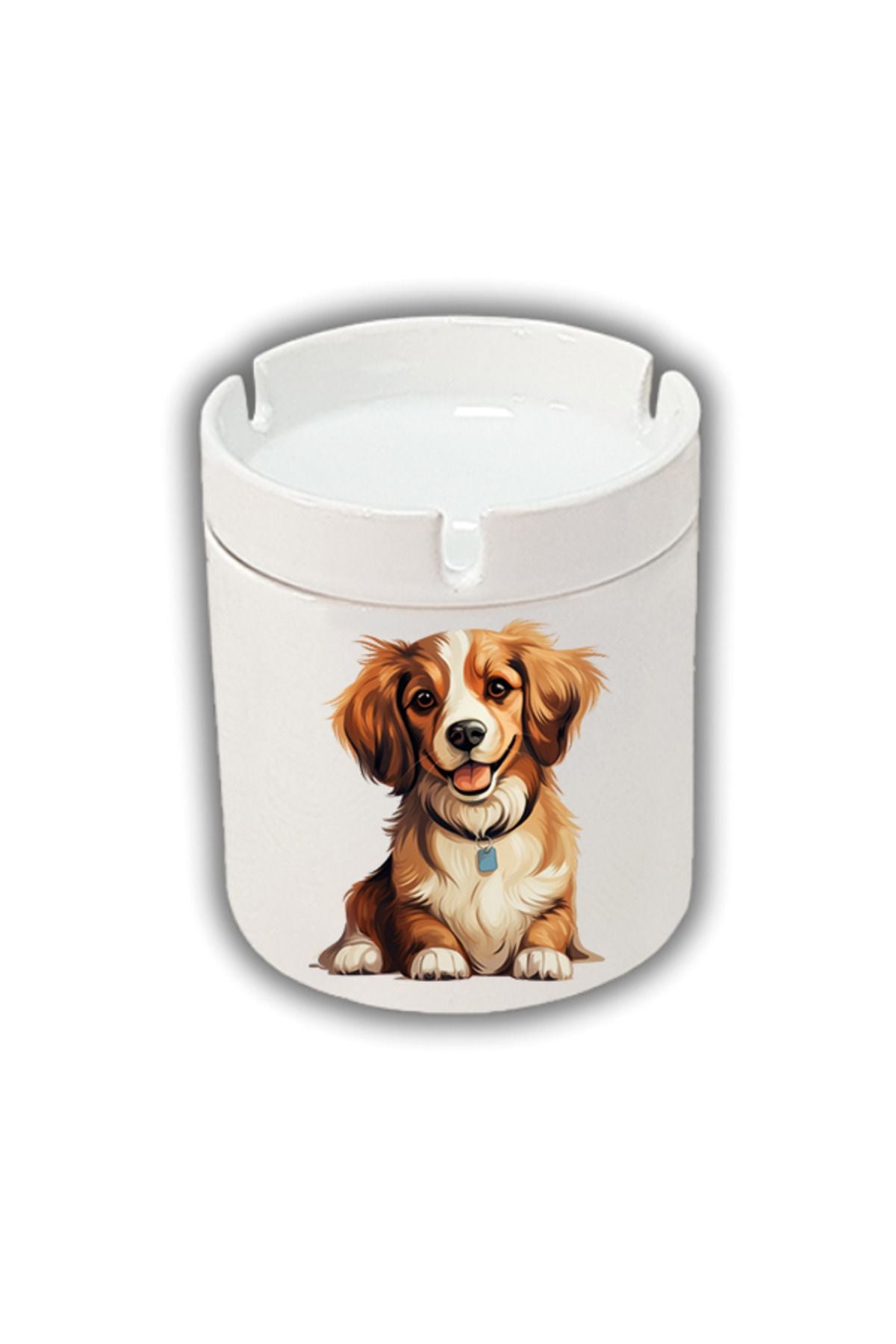 Sevimli Köpek Baskılı Küllük Kül Tablası