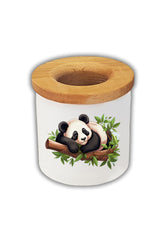 Daldaki Panda Temalı Kalemlik Kalem Kutusu