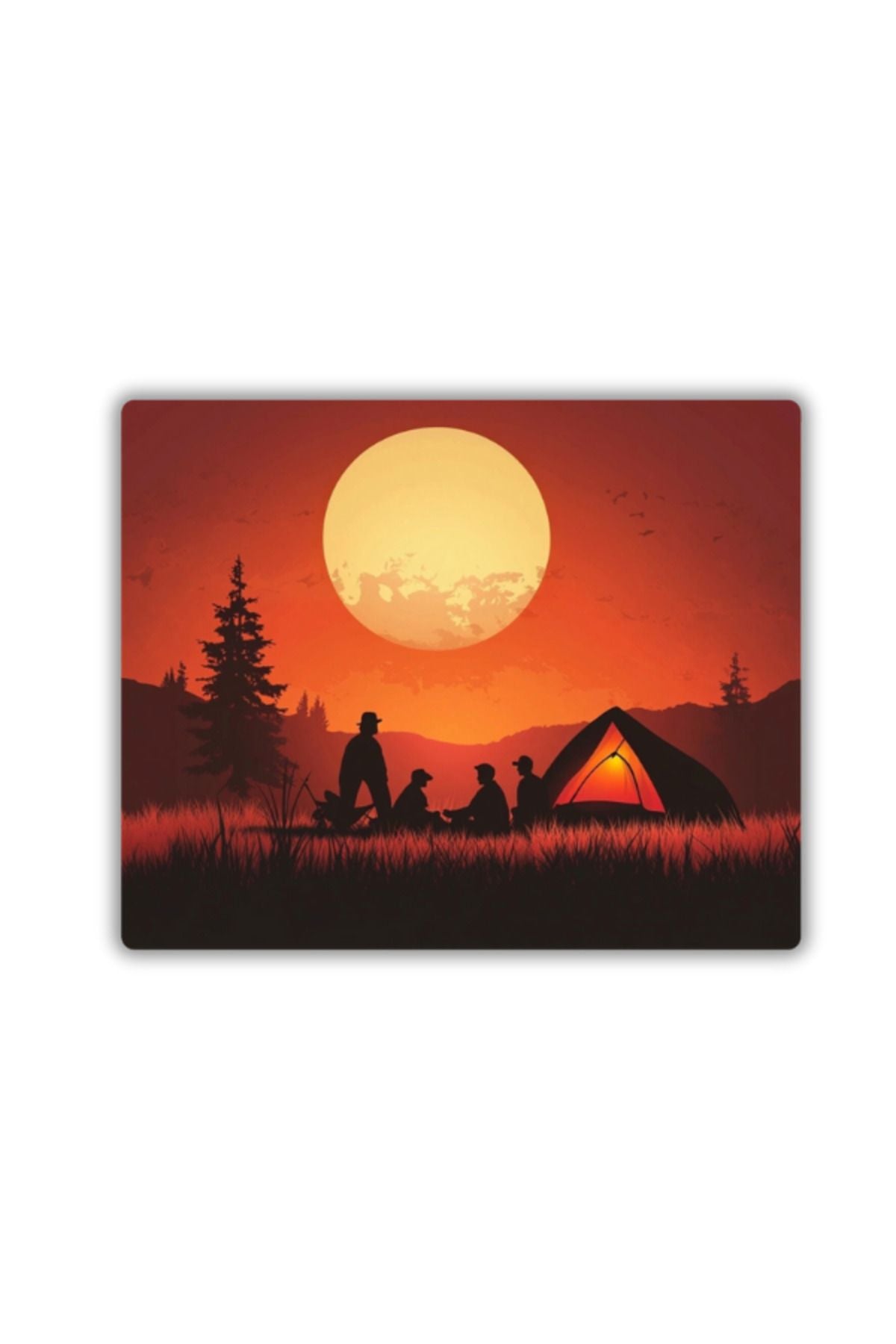 Tatil Baskılı Mouse Pad 18x22 cm