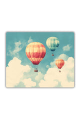 Uçan Balon Baskılı Mouse Pad 22x18 cm