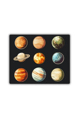 Gezegen Temalı Mouse Pad 18x22 cm