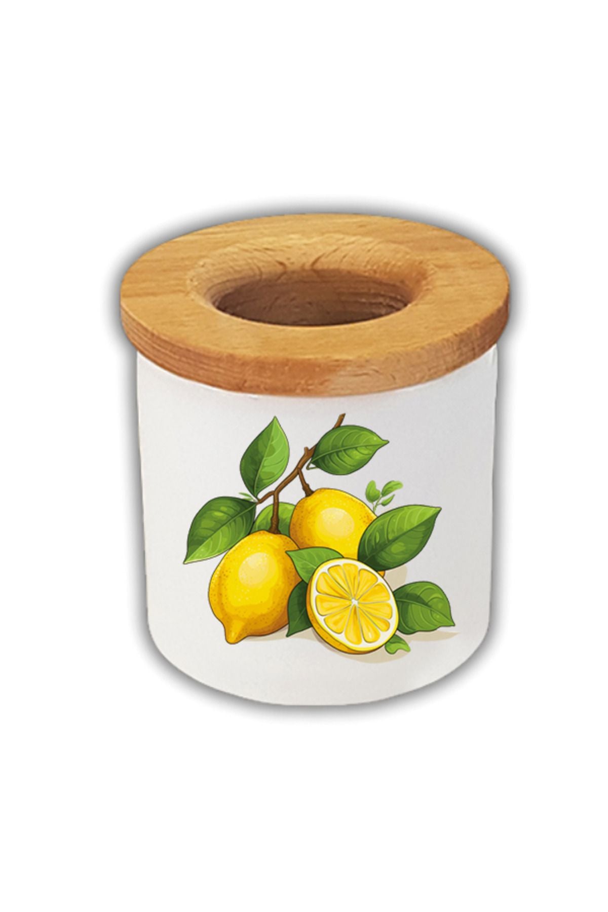 Limon Baskılı Kalemlik Kalem Kutusu