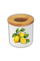 Limon Baskılı Kalemlik Kalem Kutusu
