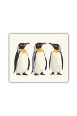 Sevimli Penguenler Baskılı Mouse Pad 18x22 cm