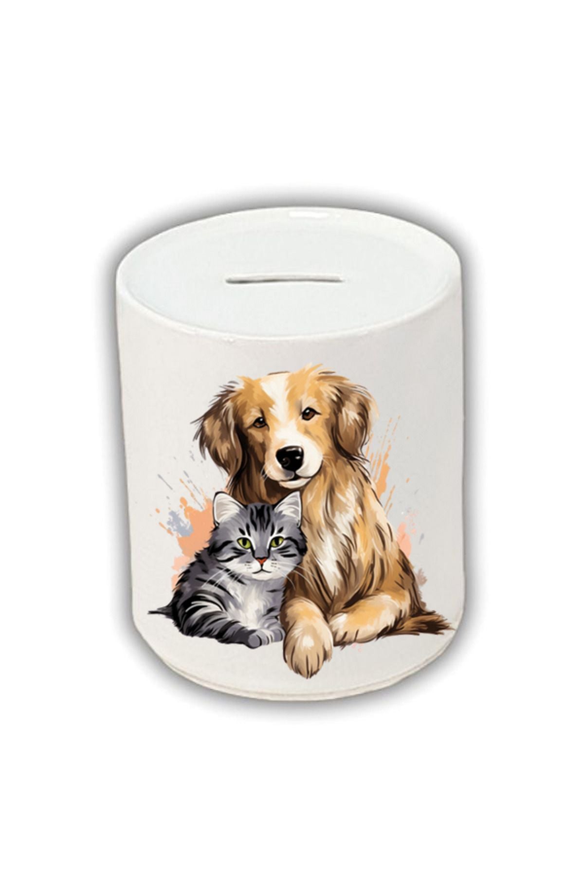 Köpek ve Kedi Temalı Kumbara - Para Biriktirme Kumbarası