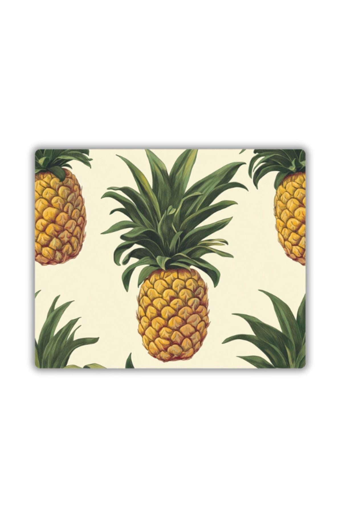 Ananas Baskılı Mouse Pad 18x22 cm