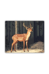 Sevimli Geyik Baskılı Mouse Pad 18x22 cm