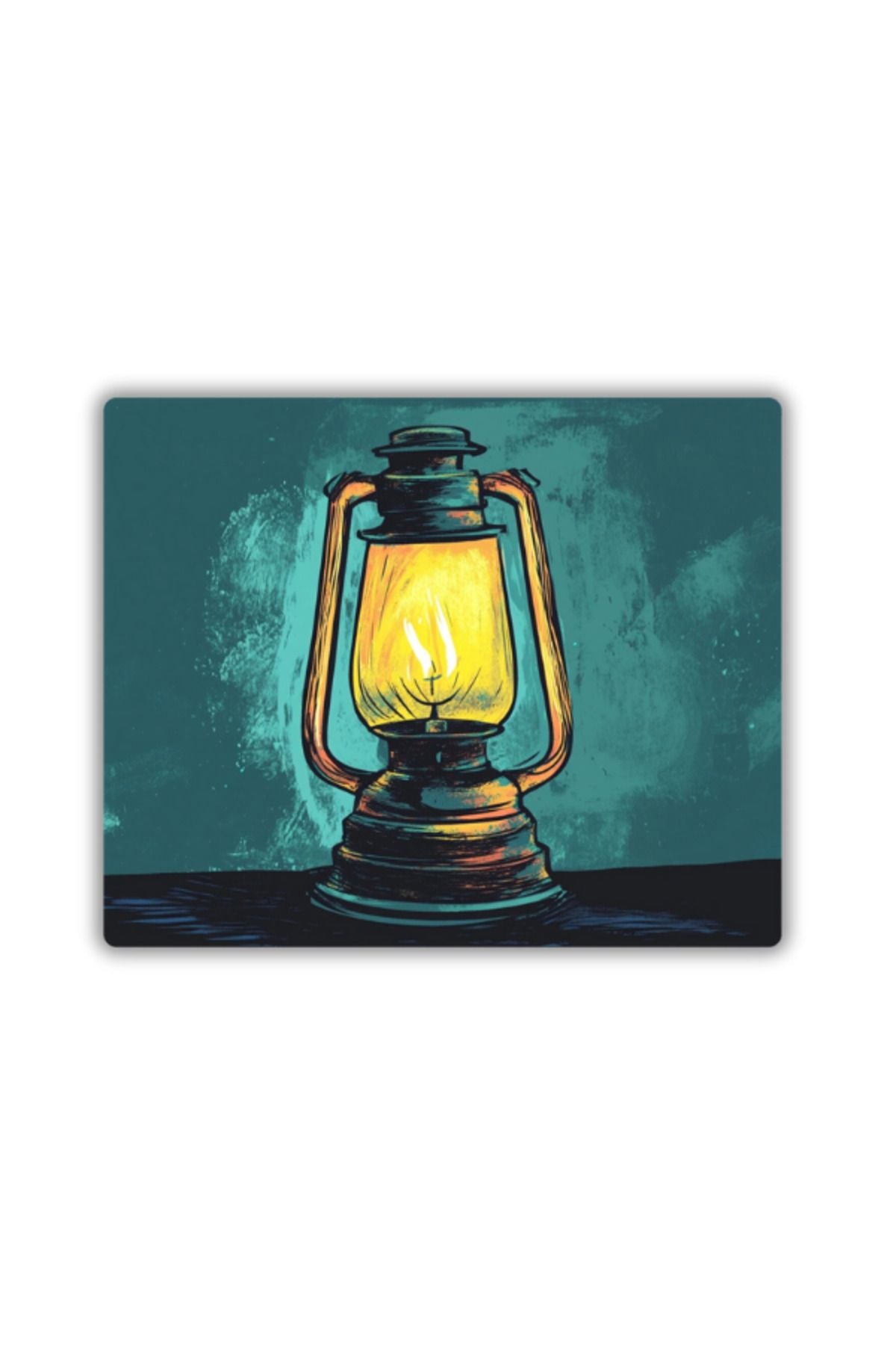 Gaz Lambası Baskılı Mouse Pad 18x22 cm