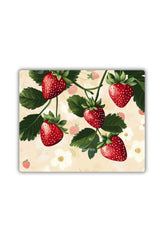 Dalda Çilekler Baskılı Mouse Pad 18x22 cm